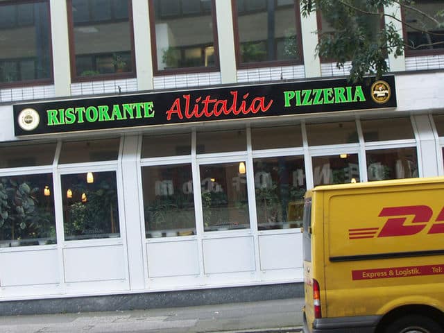 Das alte Ristorante Alitalia: Ein Rückblick auf unsere Anfänge und die langjährige Tradition italienischer Küche in Hamburg.